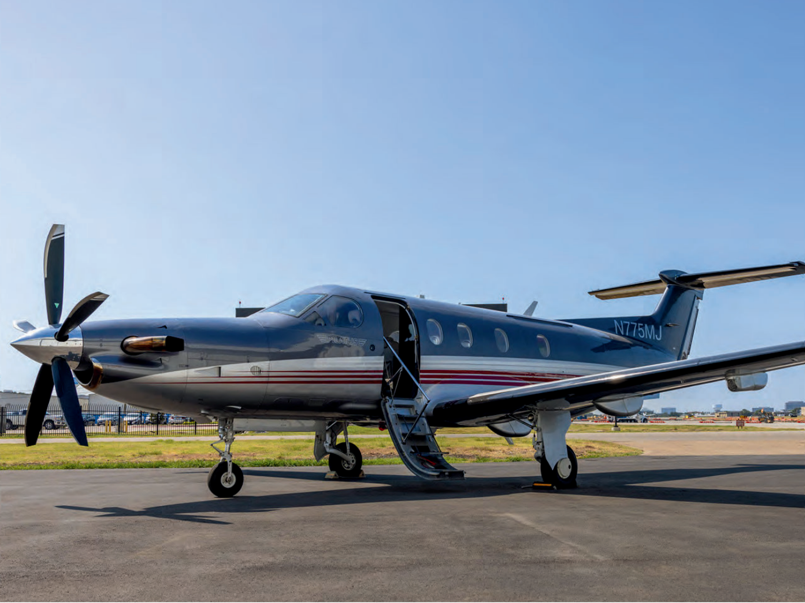 photo of a 2013 pilatus pc-12 ng exterior