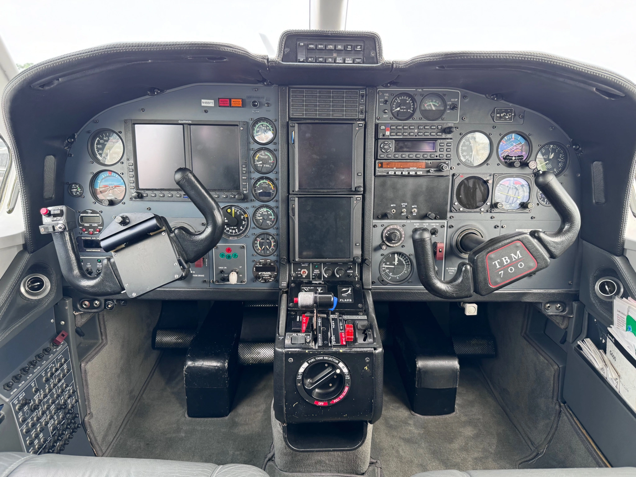 Plane cockpit