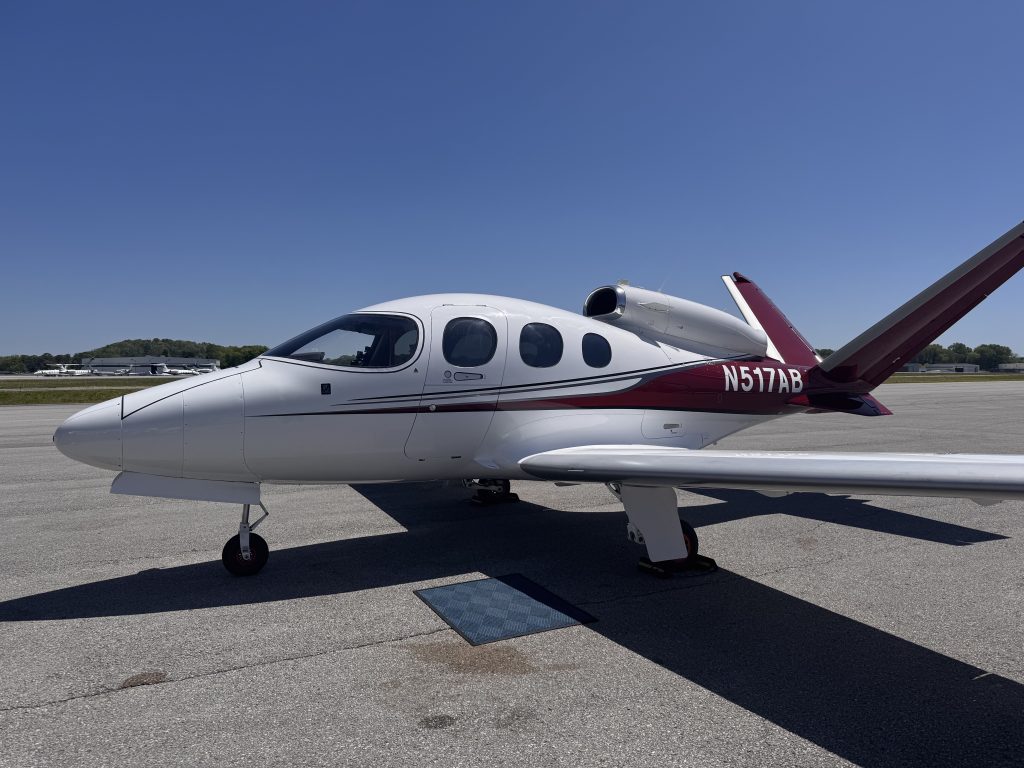 white and red plane big